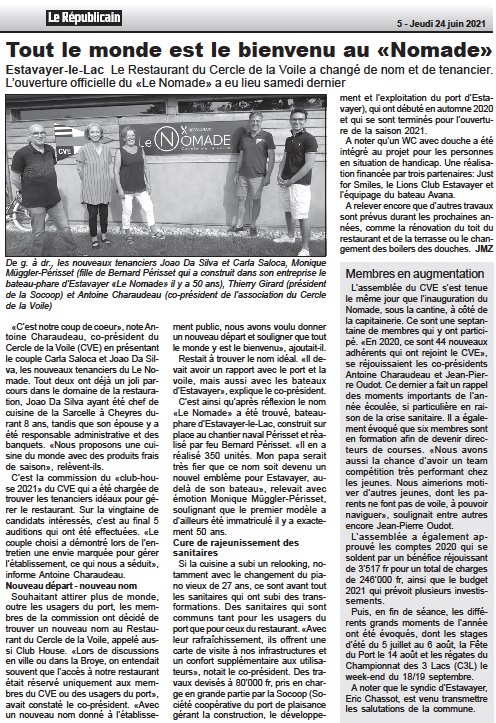 Nomade - 24 juin 2021